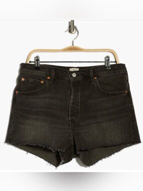 Levi’s 501 original high waist denim shorts (women)